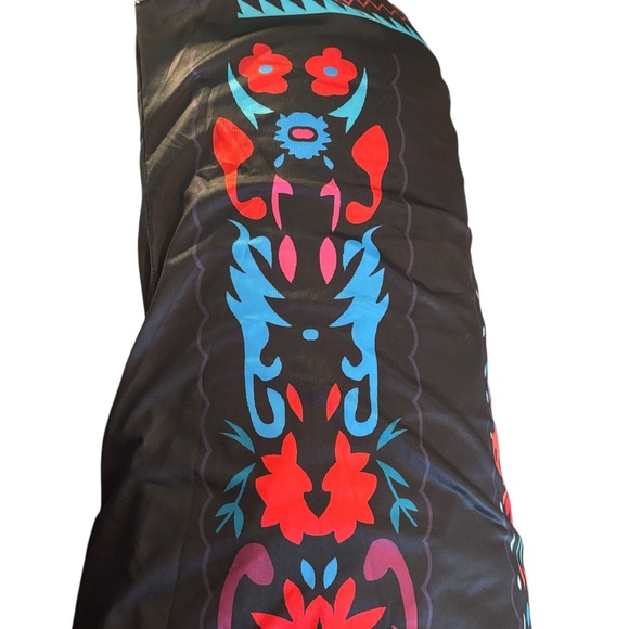 NWOT-Floral Black Maxi Dress - Picture 5 of 9